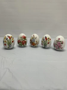 Avom Source Of Fine Collectables Porcelain Eggs 1987-88 by E.Hoffmann - Picture 1 of 3