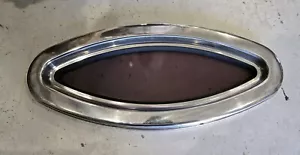 06 Sea Ray Amberjack Boat oval shaped port hole Window 18x8 - Foto 1 di 2