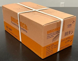 Unicatch 87712 1/4" leichte Drahtklammer, verzinkt, 1 Schachtel mit 20 Schachteln - Bild 1 von 1