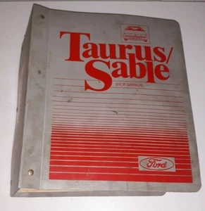1987 Ford Taurus Sable Loose Leaf Shop Manual Taurus/Sable FPS-12055-87 - Picture 1 of 11
