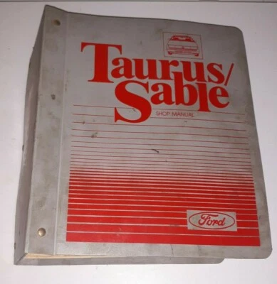 1987 Ford Taurus Sable Loose Leaf Shop Manual Taurus/Sable FPS-12055-87 - Image 1 of 4