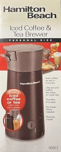 Hamilton Beach Iced Coffee and Tea Brewer Personal Size 40917 NIB - Picture 1 of 5