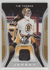 2006-07 SP Game Used Edition Authentic Fabrics Jersey Tim Thomas #AF-TT