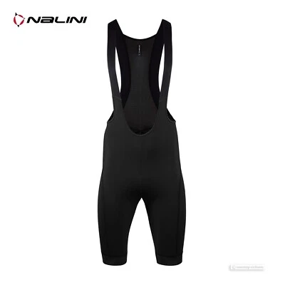 Nalini 2024 NEW ROAD Cycling Bib Shorts : BLACK - Image 1 of 2