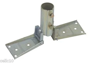 Economy Roof Mount for Masts up to 1-3/8" OD - EZ 17 Antenna Mast Peak Mount - Picture 1 of 1