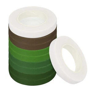 10PCS Floral Stem Wrap Tape for Bouquet Crafts Wedding Arrangement,Mixed Color - Picture 1 of 6