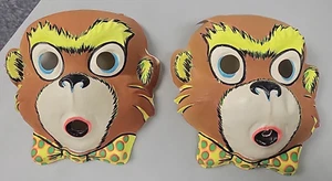 2 - Plastic Vintage Halloween Mask Costume Reflector Star Brand - Picture 1 of 7
