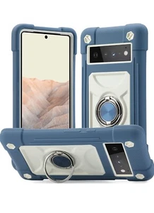 EayCoul Compatible with Google Pixel 6 Pro Case with Ring Stand, Heavy-Duty... - Picture 1 of 7