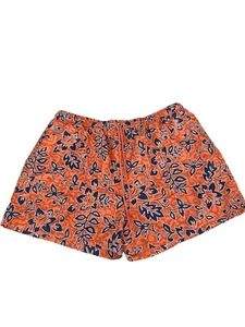 Sand N Sun Vintage Herren Gr. 3XL Orange Blumen Weiß Mesh Gefüttert Badehose - Bild 1 von 11