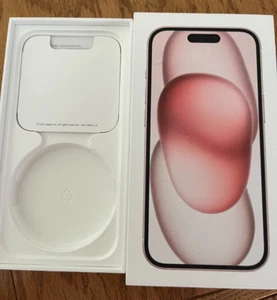 APPLE IPHONE 15 BOX ONLY WITH PAPERWORK - Photo 1 sur 2