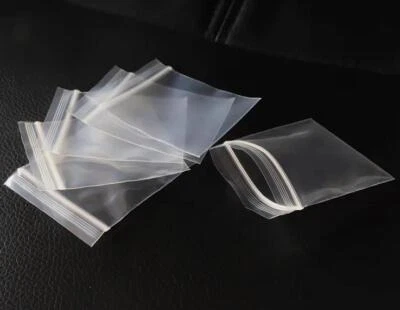 200 Reclosable Storage Bags 1.5''x 2'' Small Clear Seal-Top Baggies 1.5x2 - Image 1 of 3