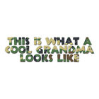 Cool Grandma Looks Like - Decal Sticker - Multiple Patterns & Sizes - ebn3567