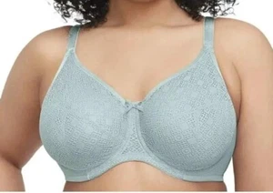 Glamorise JADE Lace Comfort WonderWire Underwire Bra, US 50C, UK 50C - Picture 1 of 9