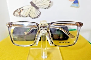 NEU Police VPLP79K Col.04G0 51-19 transparent/grau AUTHENTISCH NEU Brille SALE!!! - Bild 1 von 4