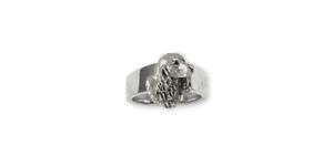 Springer Spaniel Ring Jewelry Sterling Silver Handmade Dog Ring Ss6S-R