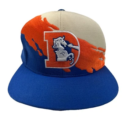 🔥Mitchell & Ness Denver Broncos Gorra Splash NFL Snap Back 🔥 Foto 1 de 4