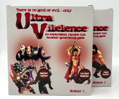 Ultra Vilelence Duo: Module 1 & Module 2 (Tile Game, Unpunched, Complete) EPB - Image 1 of 4