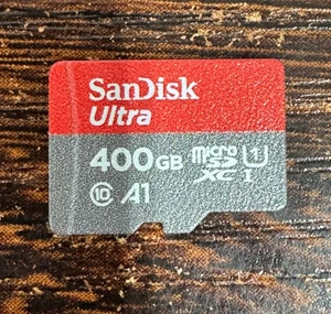 SanDisk Ultra 400GB Class 10 A1 MicroSD SDXC Memory Card - Excellent Condition - Picture 1 of 1