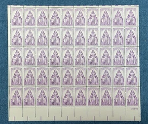Scott #1087, 3c Polio, March of Dimes, Mint sheet/50, LR #25606, MNH (R14-54) - Picture 1 of 1