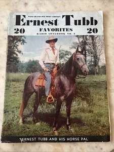 Vintage Ernest Röhrenradio Liederbuch 20 Favoriten Nr. 3 WSM Grand Ole Opry 1940er A5 - Bild 1 von 10
