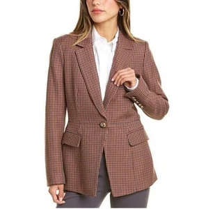 Veronica Beard Suri Plaid Jacket Size 8 Women Suit Blazer. 772 - Picture 1 of 7