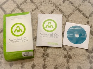 Switched On Schoolhouse Consumer Math Curriculum Computer-Based - Afbeelding 1 van 2