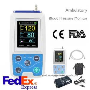 CONTEC ABPM50 Vital Signs Blutdruckmessgerät, Erwachsene NIBP Holter, FDA CE - Bild 1 von 11
