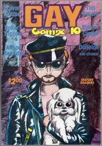 GAY COMIX, Nr. 10 (1987, Bechdel, Cruse, Tipton, et al.) - Bild 1 von 3