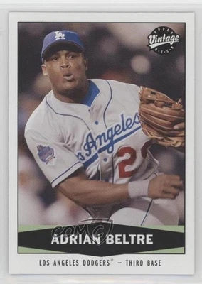 2004 Upper Deck Vintage Adrian Beltre #161 HOF - Image 1 of 2