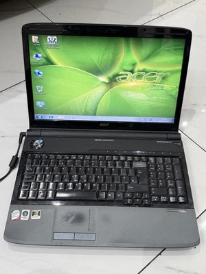 Retro Vintage Acer Aspire 6930 Core 2 Duo Laptop 4GB Ram 320GB Hard Drive   - Image 1 of 4