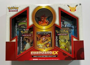 (402974) Pokemon 2016 Charizard EX Red & Blue Collection Box Factory Sealed Box - Bild 1 von 11