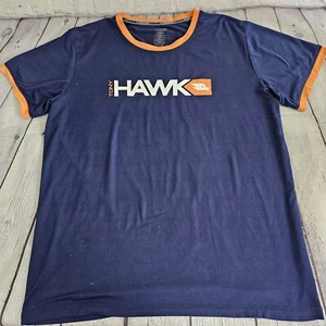 Tony Hawk Shirt Mens T Shirt Medium Blue Crew Neck 90s Skateboard Skating Y2K - Picture 1 of 9