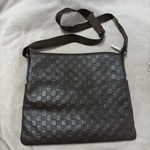 Gucci Leder Schultertasche Herren - Bild 1 von 8