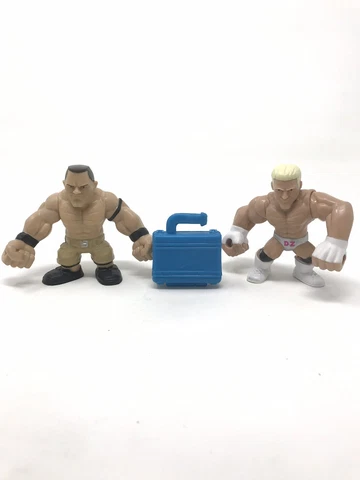 WWE Slam City John Cena Vs Dolph Ziggler Rumblers Action Figures Mattel 2013 Cover