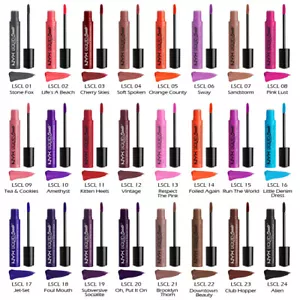 1 NYX Lip Lingerie Liquid Lipstick - Matte Pick Your 1 Color *Joy's  cosmetics*