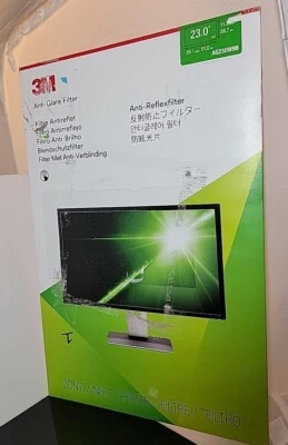 3M™ FILTER,MONTR,ANTIGL,23W AG230W9B 3M DATA PRODUCTS 3M™ AG230W9B 051128830017 - Image 1 of 4