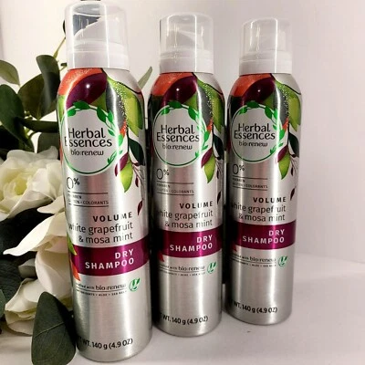 Herbal Essences Bio: Renew Dry Shampoo White Grapefruit & Mosa Mint 4.9oz 3-Pack - Image 1 of 4