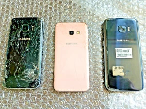 2x Samsung Galaxy S7 + Samsung Galaxy A3-FOR PARTS-REPAIRS- - Afbeelding 1 van 8