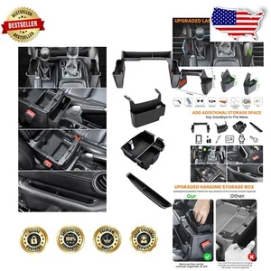 4pcs Removable Storage Boxes for Jeep Wrangler JL & Gladiator - Fits 2018-2023 - Picture 1 of 9