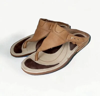 Sandalias Patagonia Addie Tri Bellota Cuero Tostado Tanga Sin Cordones Para Mujer Talla 5 Foto 1 de 4