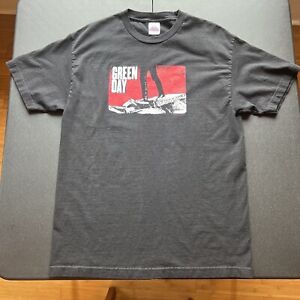 Vintage Y2K Men's Green Day Boulevard of Broken Dreams Band T-Shirt Size Large