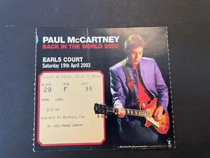 Paul McCartney Ticket 2003 - Picture 1 of 1