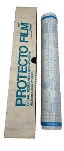 Contact Paper Clear Self Adhesive Peel & Stick Protecto Film 7235 Roll Vintage - Picture 1 of 6