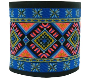 ~10m EMBROIDERED RIBBON TRIM*Aztek-Ethnic) 100mm (100996-V2) - Picture 1 of 2