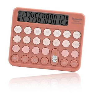 Desktop Calculator Large Big Buttons Basic Standard Calculators with 12-Digit... - Picture 1 of 7