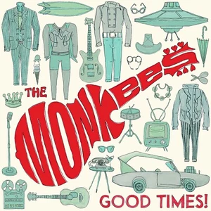 The MONKEES Good Times BANNER 2x2 Ft Fabric Poster Tapestry Flag album cover art - Picture 1 of 3