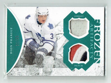 11-12 UD Upper Deck Artifacts Frozen  Dion Phaneuf  /35  Jersey--Patch