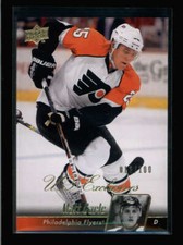MATT CARLE 2010/11 UPPER DECK SERIES ONE #60 UD EXCLUSIVES #013/100 BA6613
