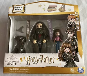 Harry Potter Wizarding World Hermione Granger & Rubeus Hagrid Figures Set NEW - Picture 1 of 6