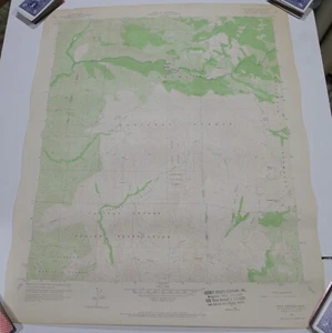 TULE SPRINGS Quadrangle California USGS Topographic Map Vintage 1960 27x22 - Picture 1 of 15
